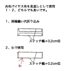 キャップ 安い スリーブ 作り方